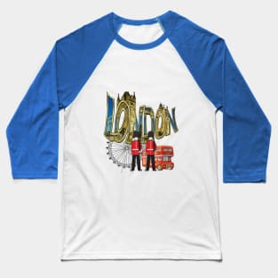 I love London-UK Baseball T-Shirt